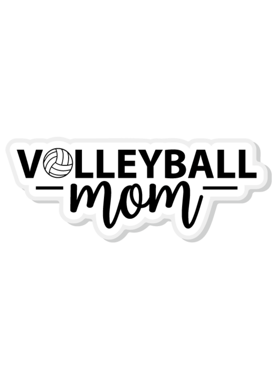Volleyball Mom Pin - VidaVibe